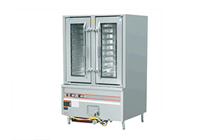 工程型敞開(kāi)式雙門(mén)海鮮蒸柜